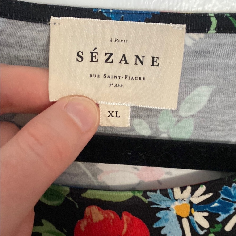 Sezane Floral Maxi Dress XL - Picture 9 of 12